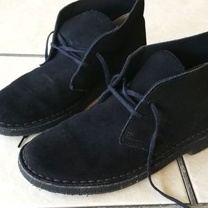 Clark's Dessert Boots sz 7 upper leather